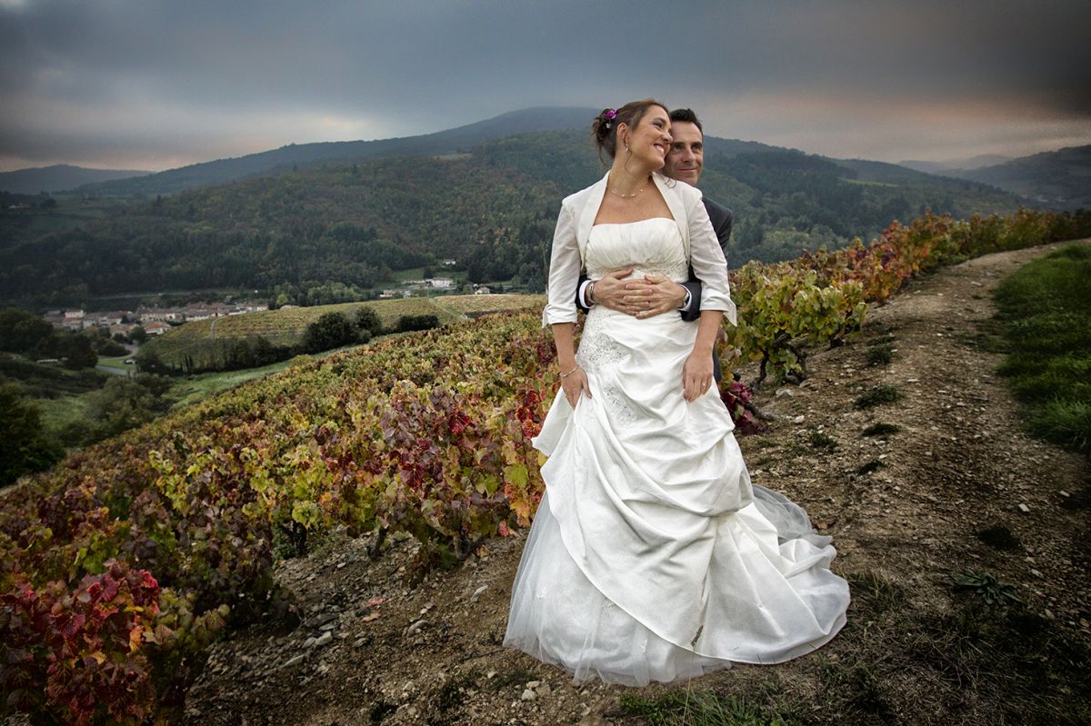 Un mariage en automne à Lyon